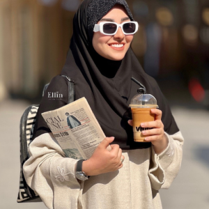 مقنعه لمه